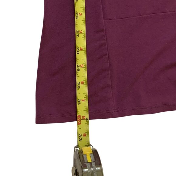 Eileen Fisher Plum Purple Dress with Twisted Back Detail  Size XXS - Picture 9 of 9